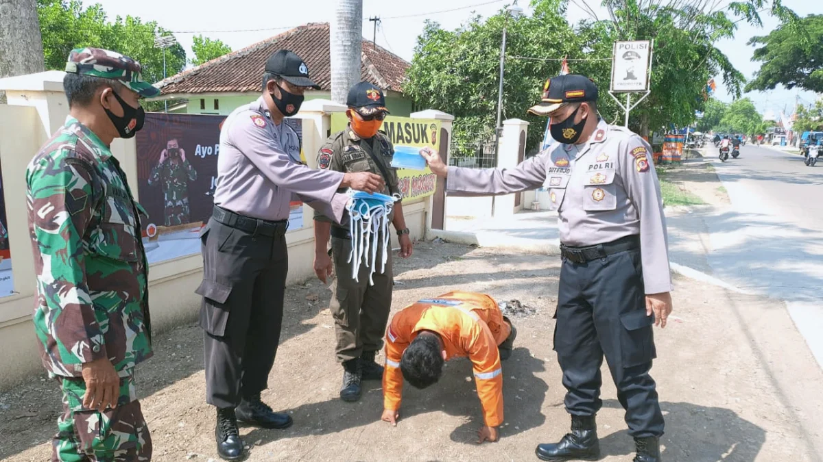 Gencar Razia Masker, Warga Tidak Jera