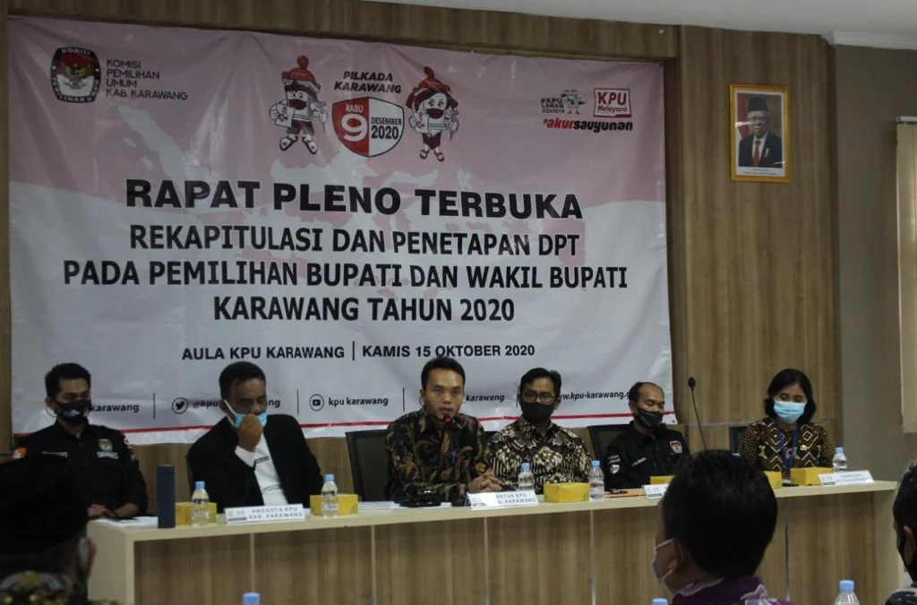 KPU Karawang Tetapkan DPT Pilkada 1.643.490 Pemilih KPU Karawang Tetapkan DPT Pilkada 1.643.490 Pemilih