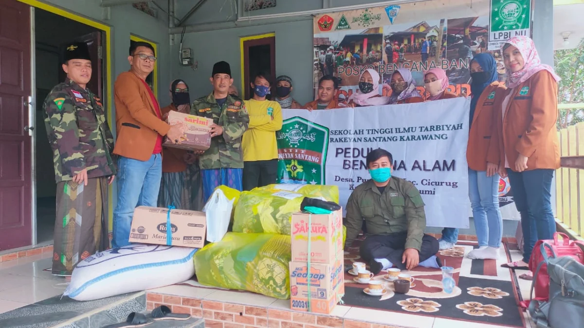 Pengabdian di Korban Banjir Bandang