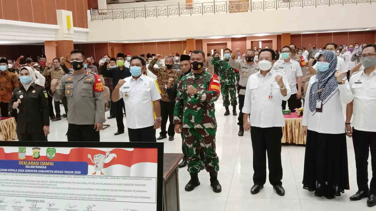 Pilkades Serentak 154 Desa di Kabupaten Bekasi