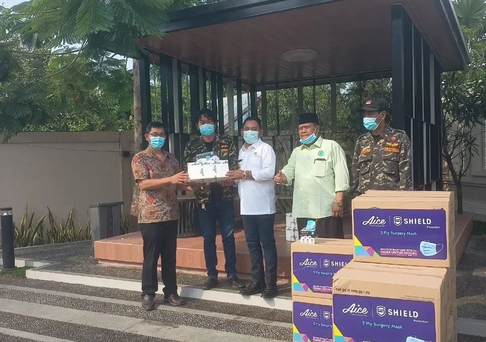 Bupati Bekasi: Kampanye Pentahelix 5 Juta Masker Aice Group Perkuat Persatuan Melawan Pandemi