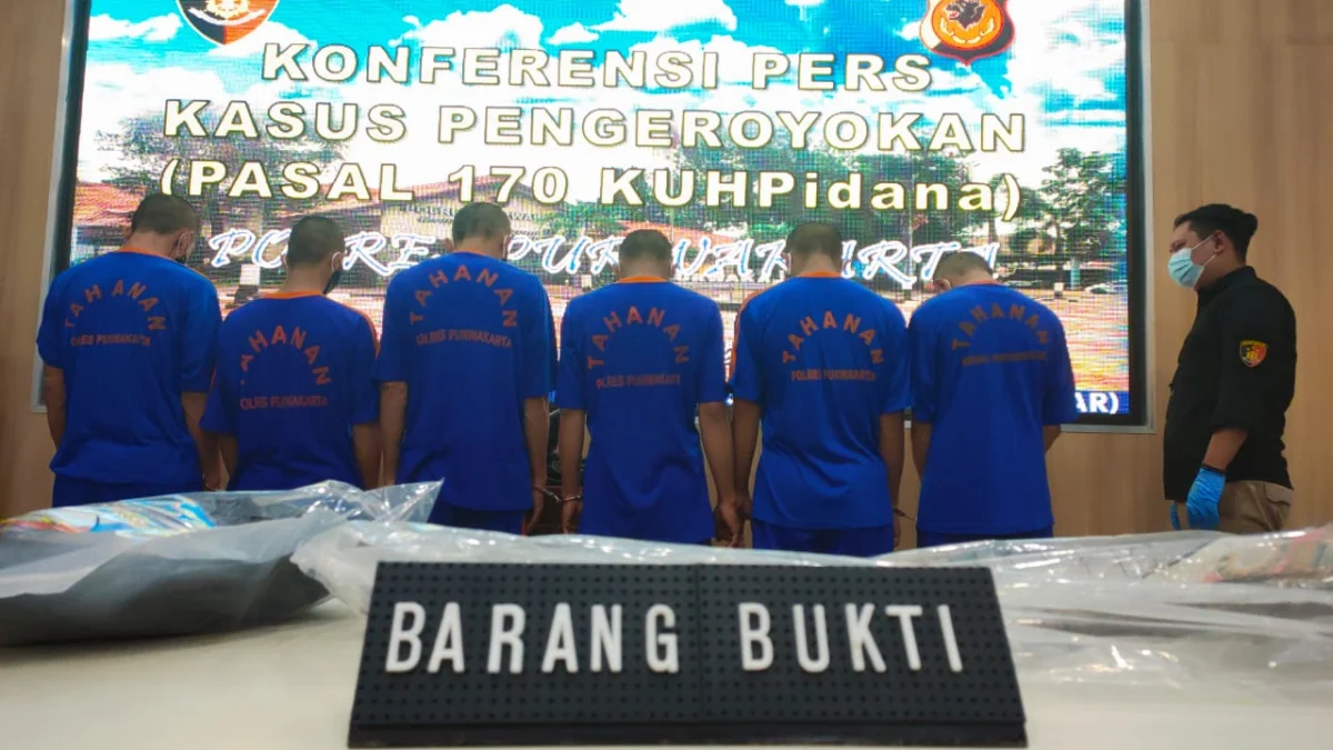 6 Pengeroyok Kepsek Ditangkap