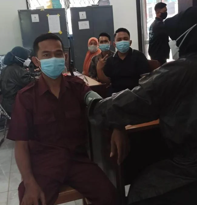 Diikuti 109 Peserta, SMK Rosma Gelar Vaksinasi Kedua