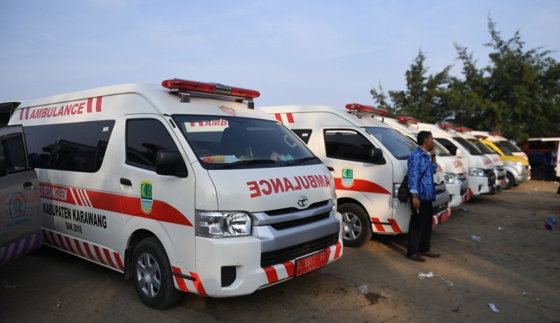 Sirine Ambulans Kian Sering Terdengar Tiga Hari, 283 Orang Positif Korona