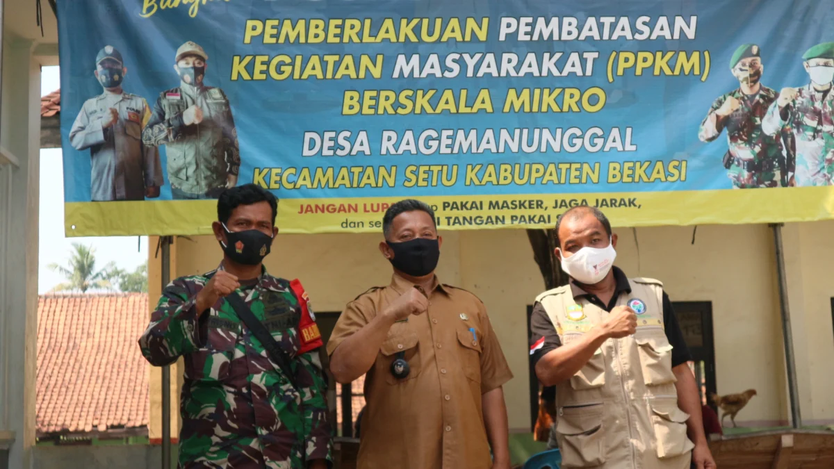 Ragemanunggal Gencar Tekan Angka Covid-19 Ragemanunggal Gencar Tekan Angka Covid-19