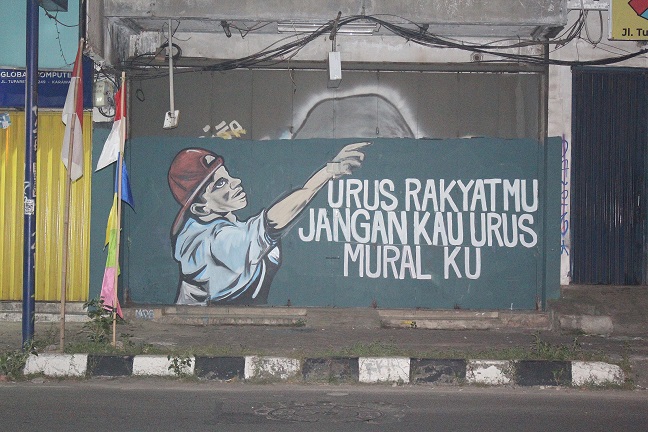 Festival Mural Meriahkan HUT ke-388 Karawang