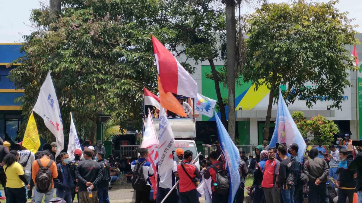 Kacab BP Jamsostek Cikarang Janji Sampaikan Aspirasi Buruh