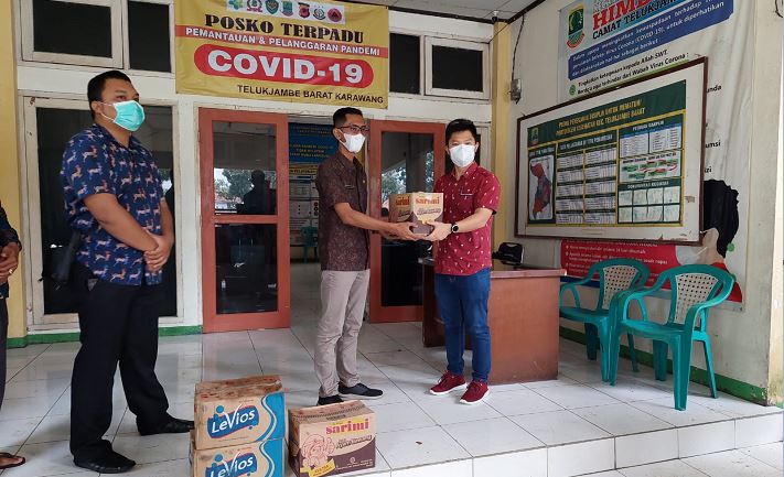 KJIE Berikan Bantuan Spesial ke Warga Karangligar