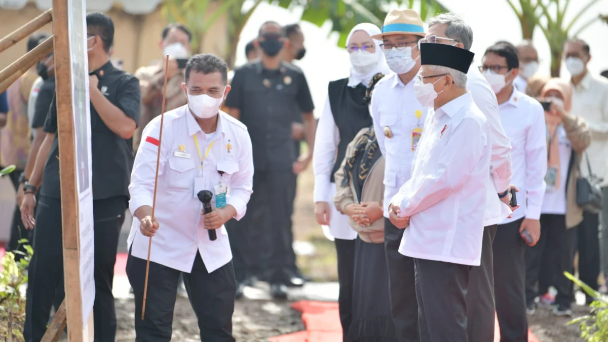 Gubernur Temani Wapres Tinjau Lokasi Program Integrated Farming