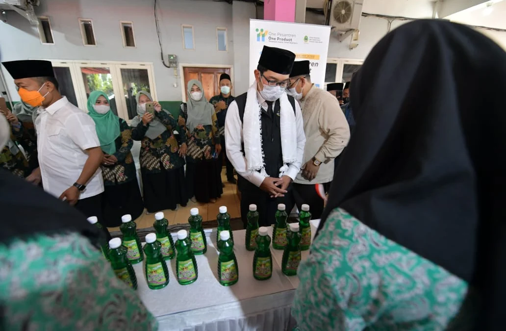 Ridwan Kamil Apresiasi Kemajuan Pesantren Program OPOP, Tahun 2023 Ditargetkan Diikuti 5.000 Pesantren