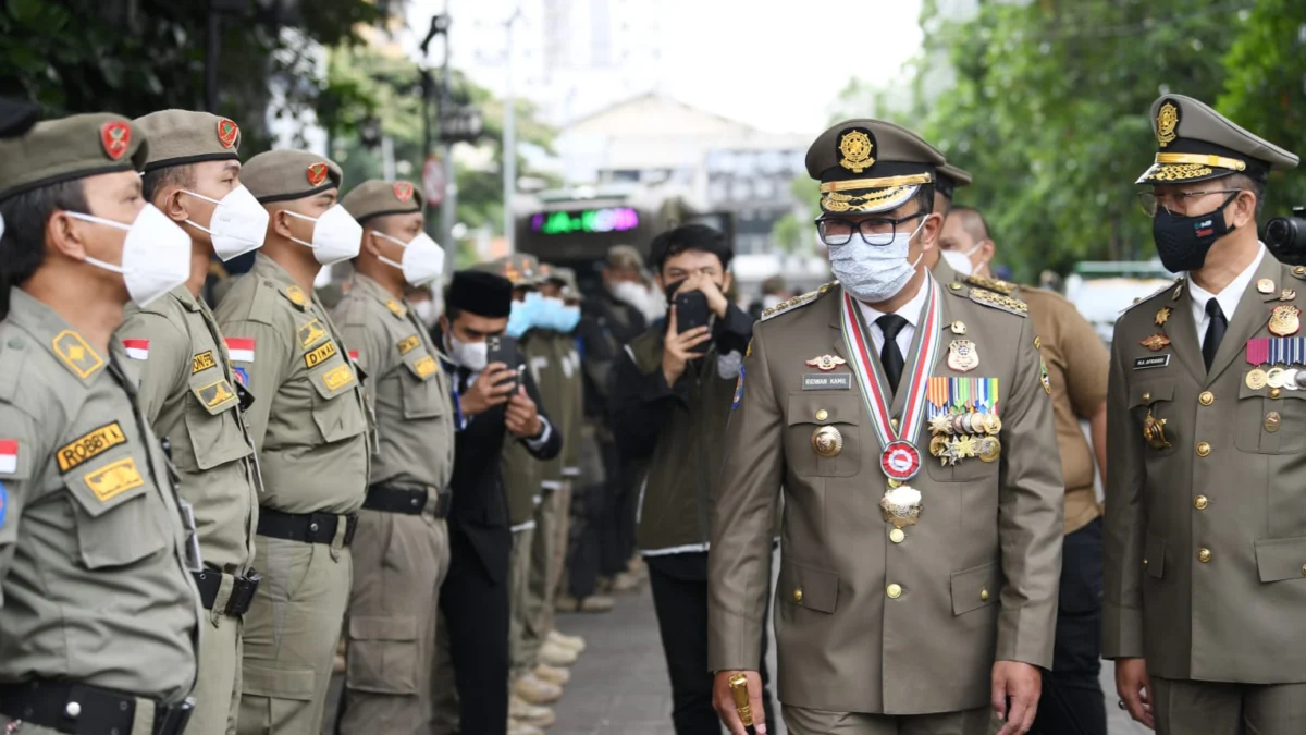 Apresiasi Peran Satpol PP dan Satlinmas, Ridwan Kamil: Indeks Ketenteraman dan Kenyamanan Jabar Sangat Tinggi