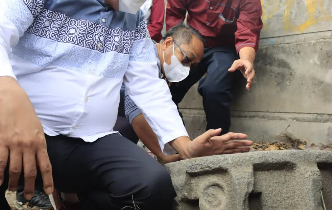 Alat Pemeras Gula di Teluk Pucung Batu Purbakala