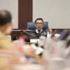 Hari Pertama Berdinas, Gubernur Ridwan Kamil Pimpin Rapat dengan Kepala Perangkat Daerah