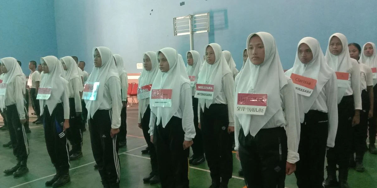 Paskibraka Karawang Intensif Jalani Latihan