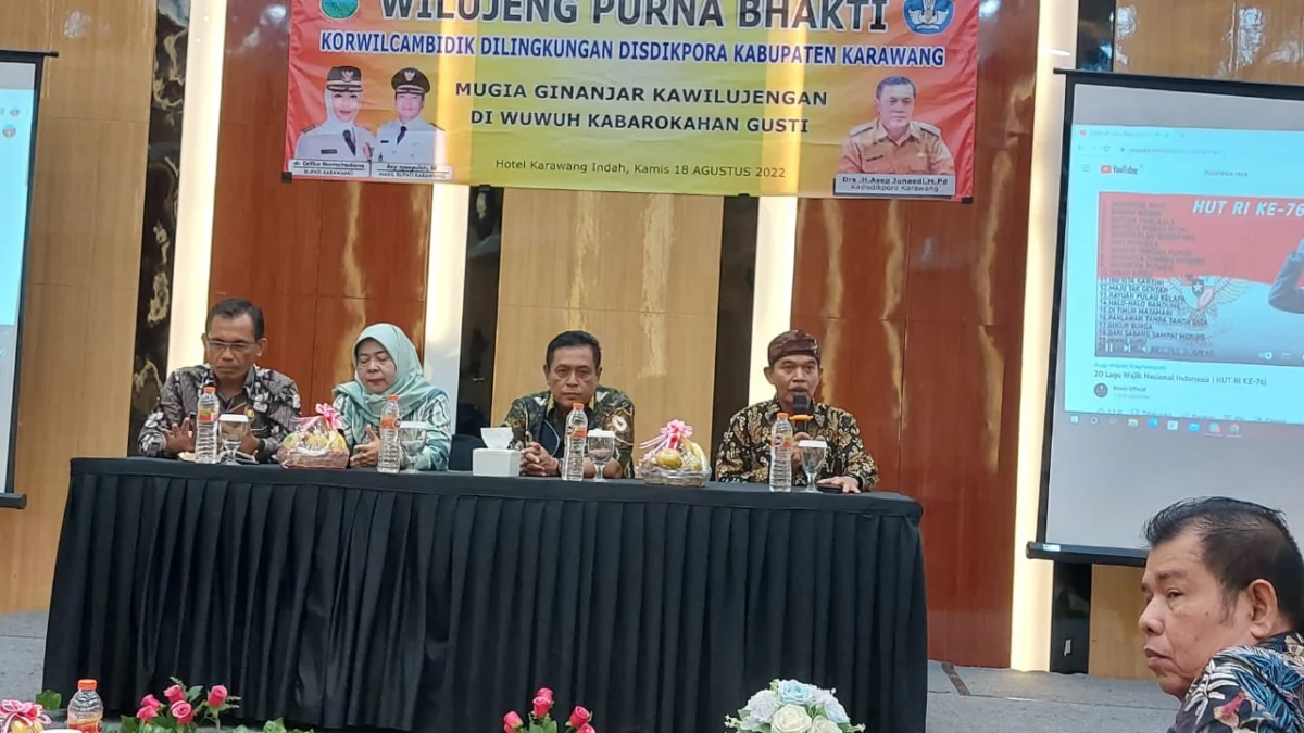 Disdikpora Karawang Gelar Rapat Koordinasi<br>Bahas Percepatan Rehabilitasi Ruang Kelas