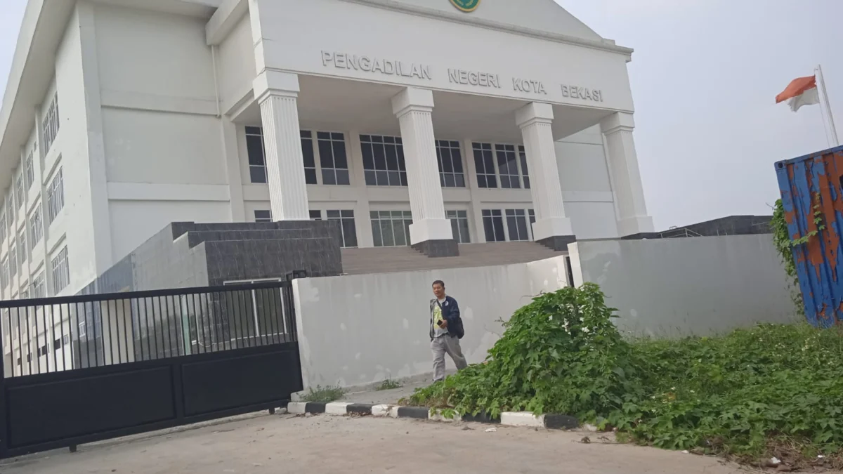 Pembangunan Gedung PN Kota Bekasi Mangkrak