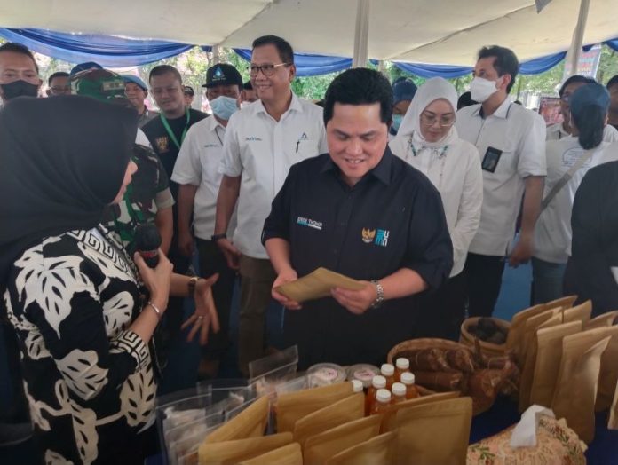 Erick Thohir Dorong Perekonomian Daerah