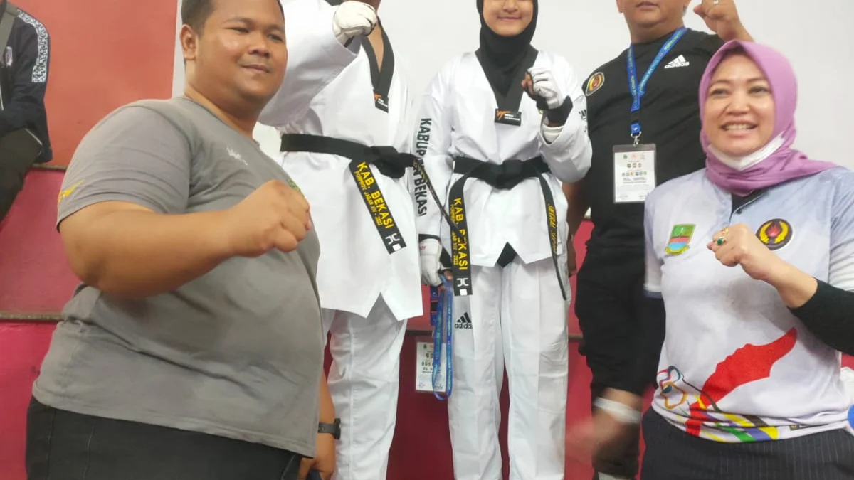 Targetkan Tambahan Medali, Kabupaten Bekasi Harpkan Taekwondo Kyorugi dan Poomsae