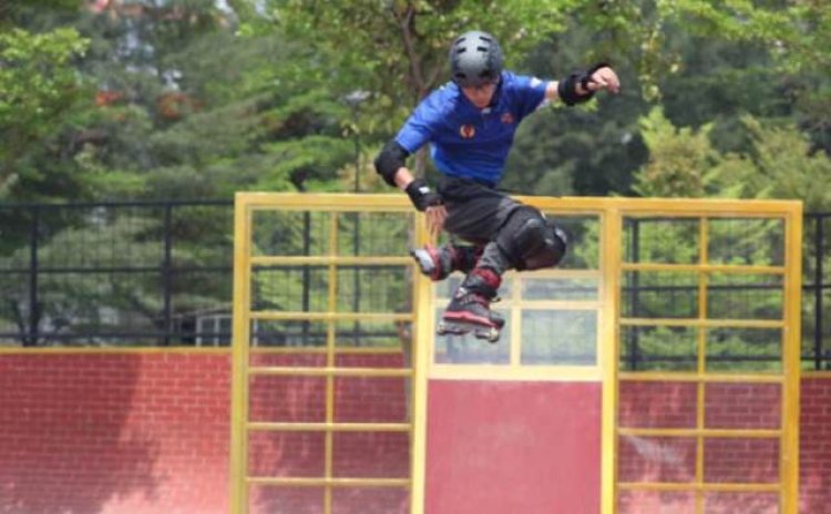 Targetkan Dapat Perak, Cabor Skateboard Kabupaten Bekasi Malah Dapat Emas