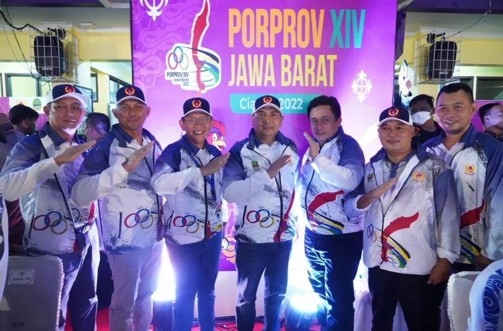 Hadiri Pembukaan Porprov Jabar XIV, Dani Ramdan Berharap Kabupaten Bekasi Juara Umum