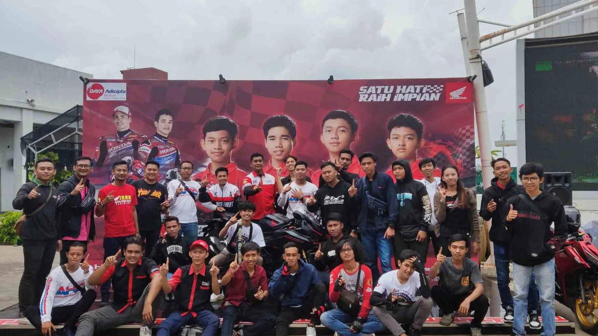 Semarakkan ATC dan WSBK Mandalika, Komunitas Motor Nobar dan Rolling City