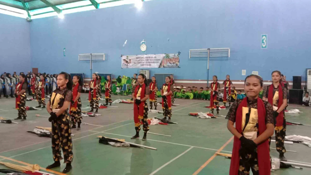 Festival Drumband Disdikpora Diikuti 21 Sekolah