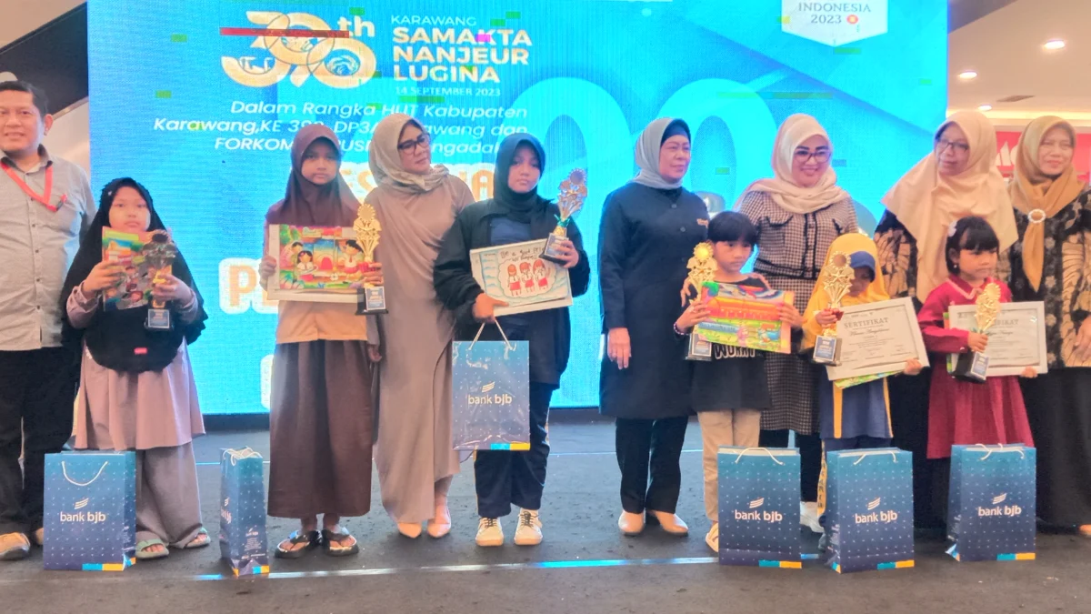 Kolaborasi Pentahelix Forkomda Puspa dan DP3A, Gelar Festival Kreasi Perempuan dan Anak di Karawang