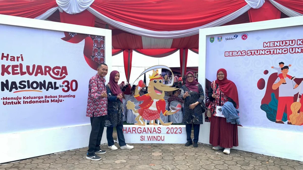 DPPKB Karawang Hadir di Puncak Harganas Banyuasih, BKKBN Minta Program Penurunan Stunting Makin Gencar