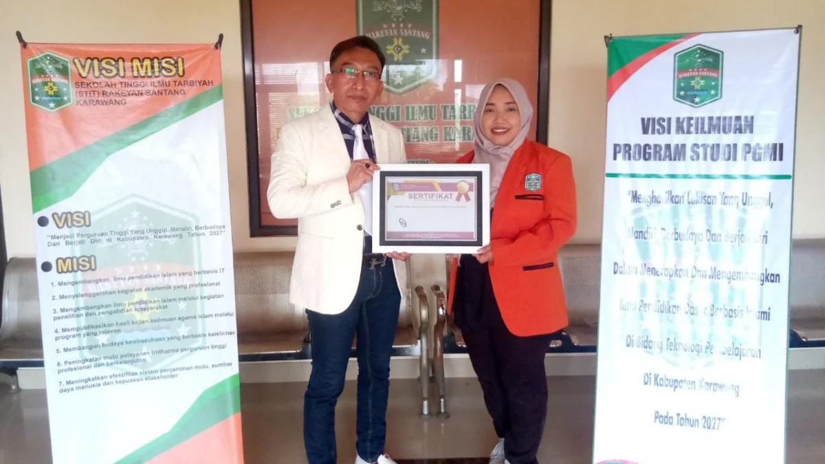 Keren, STIT Rakeyan Santang Karawang Raih Penghargaan Nasional