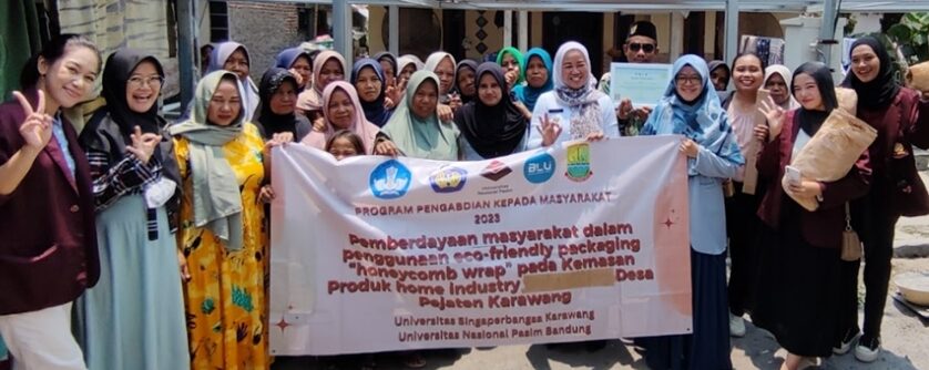 PKM Unsika Gunakan Eco-Friendly Packaging “Honeycomb Paperwrap”