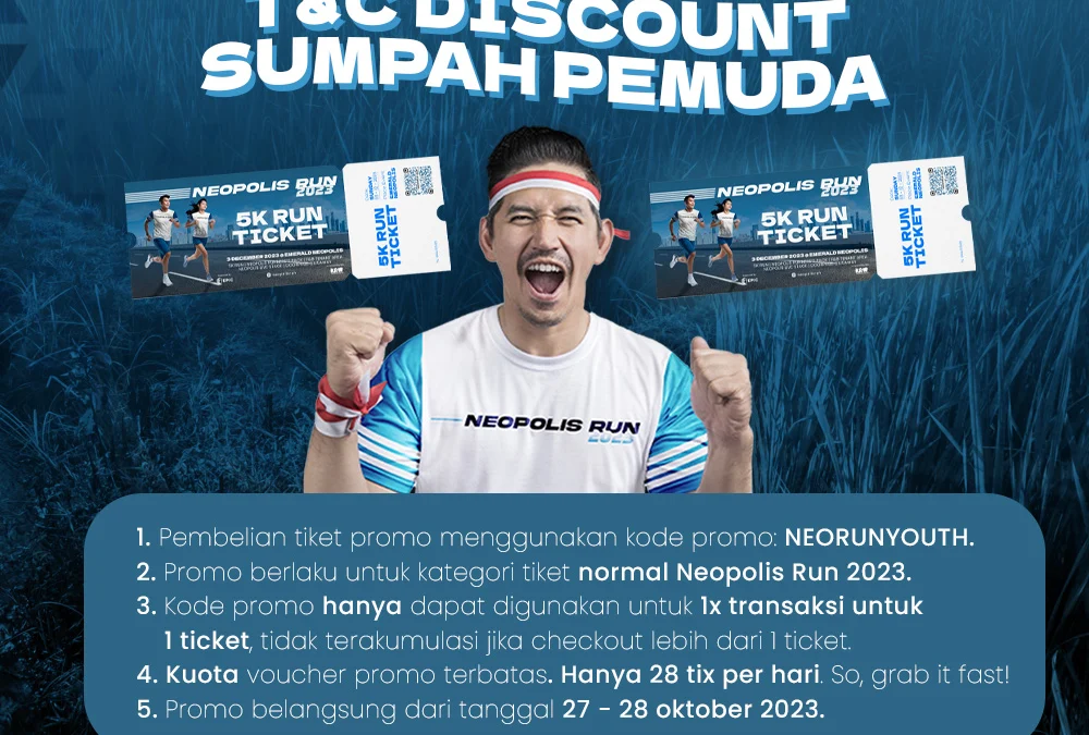 Neopolis Run 2023 Persembahkan Diskon Khusus