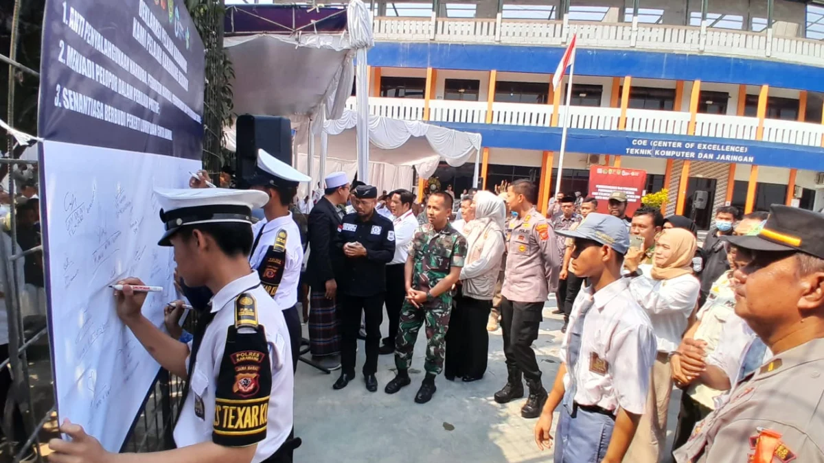 Pelajar Jangan Tawuran, Polres Karawang Bentuk Satgas Anti Tawuran dan Perundungan Pelajar