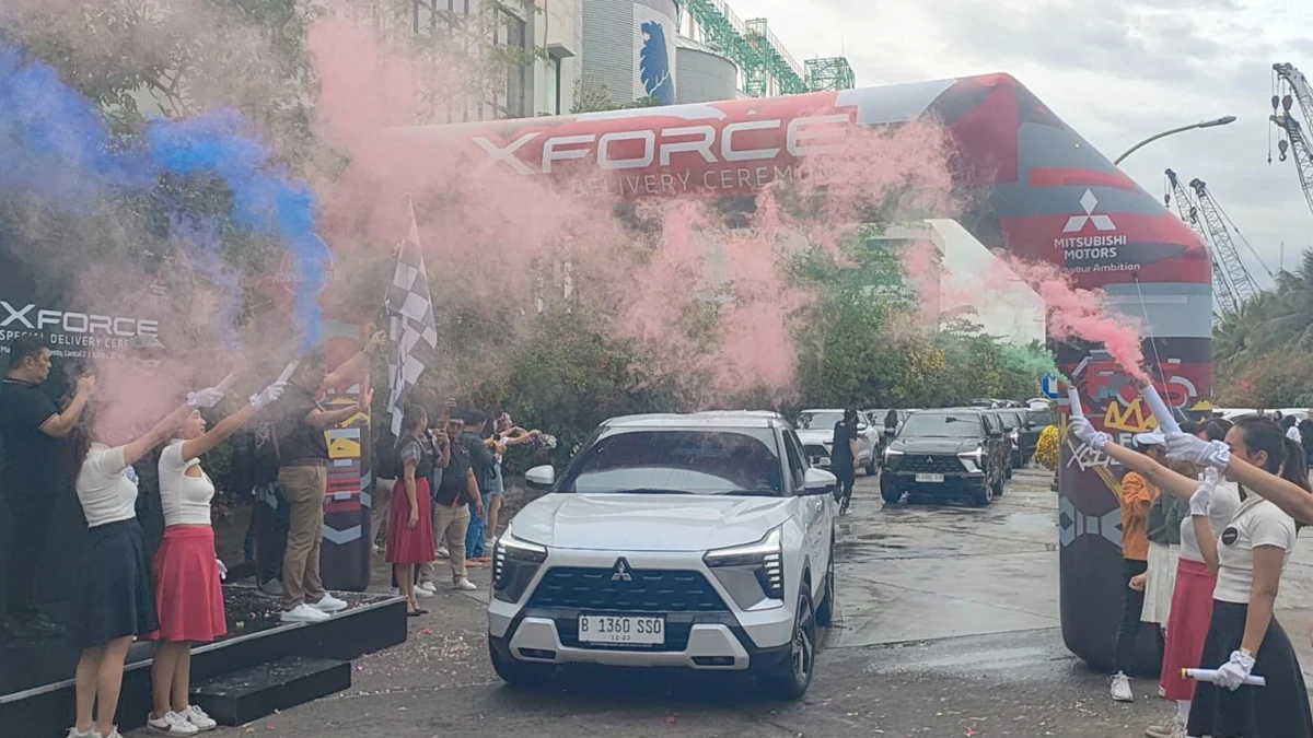 Bahagianya Konsumen Mitsubishi SSPM, Mobil Idaman Xforce Sudah Sampai Ditangan