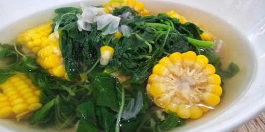 Resep Membuat Sayur Bayam Jagung Muda