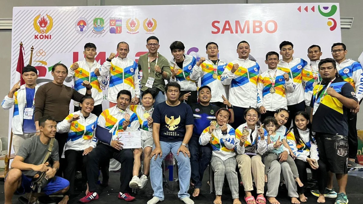 Raih Sembilan Emas, Jabar Juara Umum BK PON Cabor Sambo