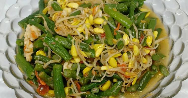 Resep Membuat Sayur Kacang Panjang dan Kecambah