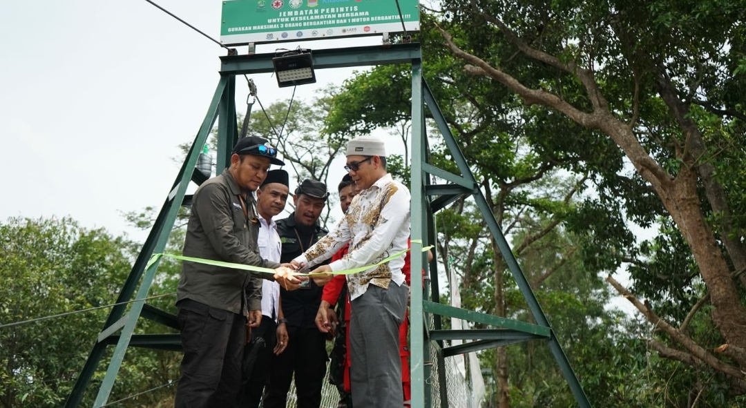 Jembatan Manggala Diresmikan, Kini Warga Desa Kertarahayu dan Jayasampurna Bisa Melintas dengan Nyaman