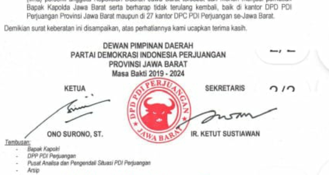 PDIP Jabar Meradang