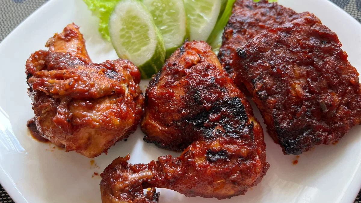 Resep Membuat Ayam Panggang Bumbu Rujak