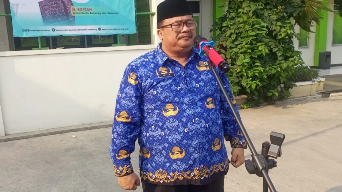 Kemenag Karawang Bekali 22 Anggota Humas, H Sopian: Kita Harus Terdepan dalam Pelayanan