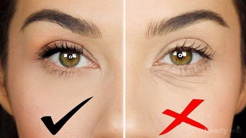 Cara Menyamarkan Kerutan Dengan Makeup Terlihat Usia 40 -an