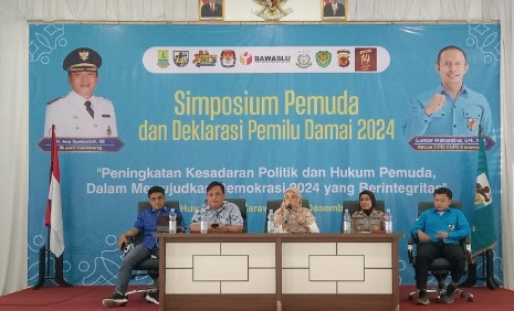 DPD KNPI Karawang Gelar Simposium Pemuda dan Deklarasi Pemilu Dama, Tujuannya Menjaga Kualitas Demokrasi