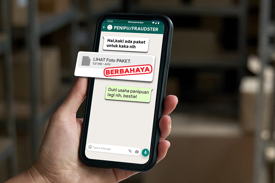 Waspada pesan berantai info Pemilu