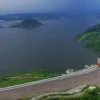 Kondisi Waduk Jatigede Setelah 3 Kali Dihantam Gempa