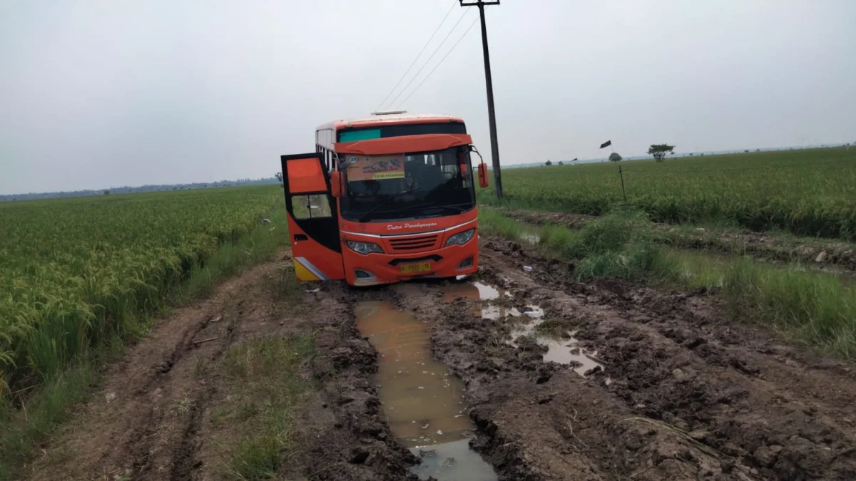 Jalan ke Lokasi Wisata Seperti Ini, Kinerja Disparbud Karawang Kian Merosot, Banyak Potensi Wisata Berakhir Mati Suri