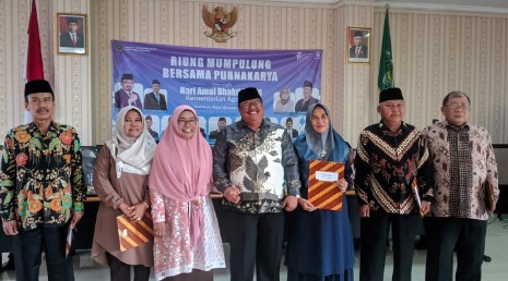 Meriah dan Berkah Riung Mumpulung Kemenag Karawang Bersama Ratusan Purnakarya, H. Sopian: Orang-orang yang Berjasa Membesarkan Kemenag