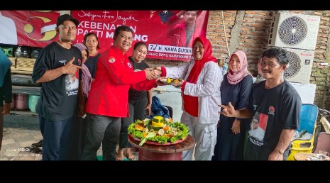 Kader PDI Perjuangan Rayakan HUT Secara Serentak, Sederhana Tapi Penuh Makna