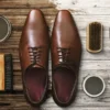 Sepatu kulit merupakan investasi mode yang memerlukan perhatian khusus agar tetap terlihat elegan dan awet.