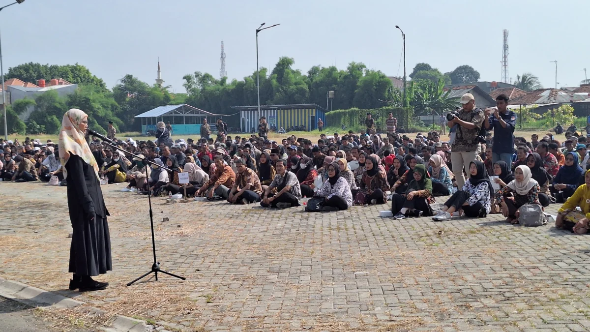 Resmi Jadi Ujung Tombak, KPU Karawang Lantik 48.230 KPPS