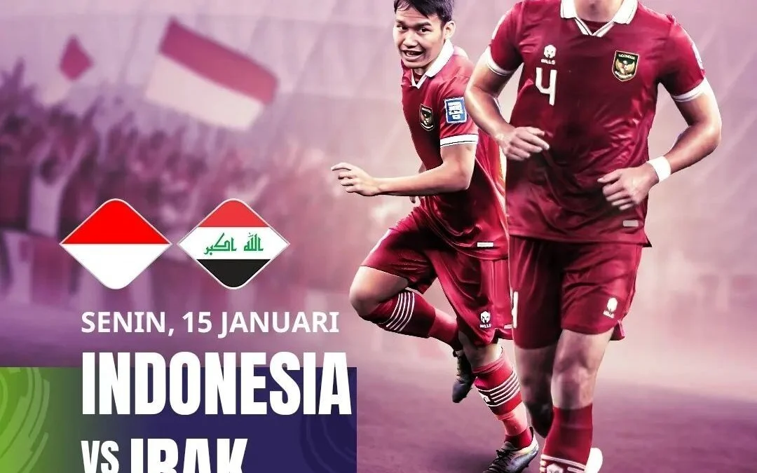 Malam Ini Timnas Lawan Tim Kuat Asia: Irak